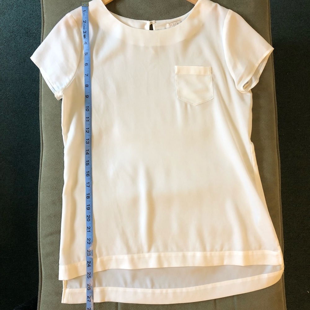 J. Crew- High-Low Style Blouse - Picture 2 of 5